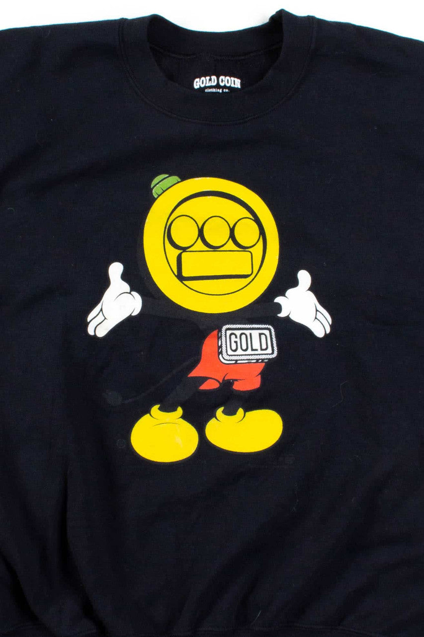 Gold Coin Mickey Sweatshirt