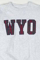 Plaid Wyoming Sweatshirt