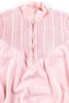 Cable Knit Pink Sweatshirt