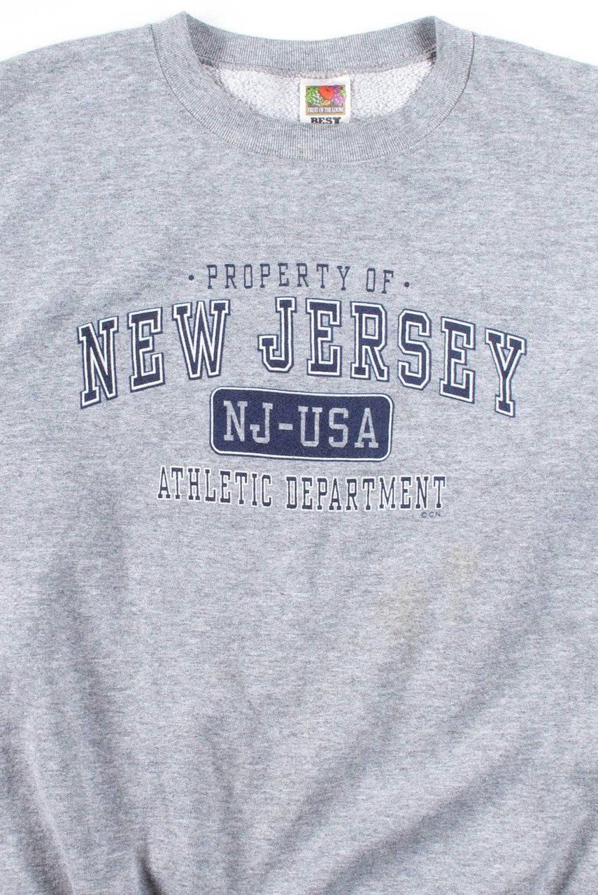Property Of New Jersey Sweatshirt