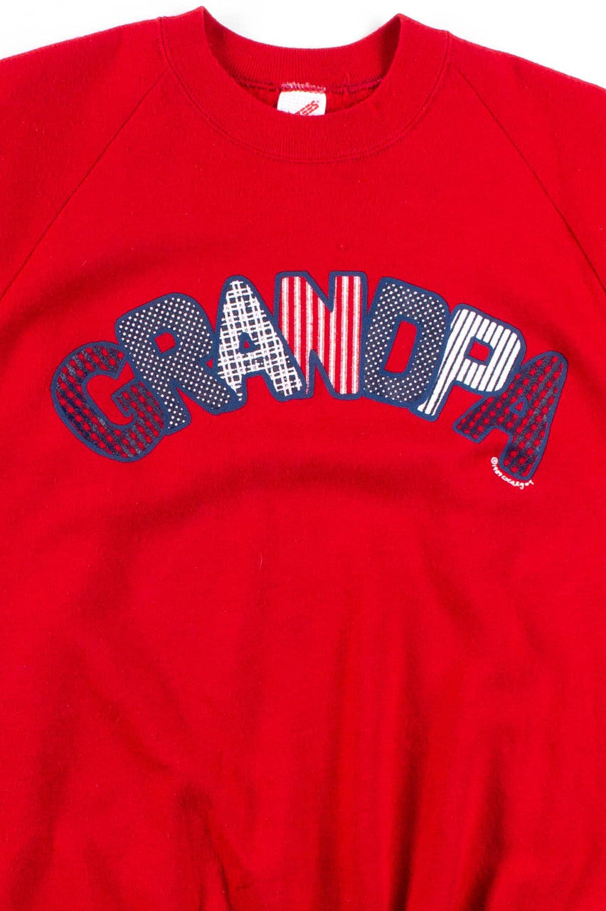 Red Grandpa Sweatshirt