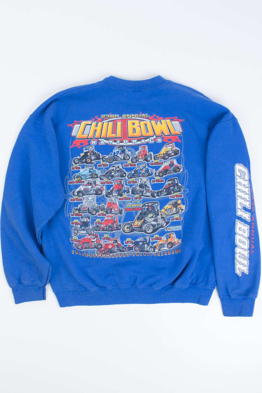 Double Sided Racing Graphic Sweatshirt