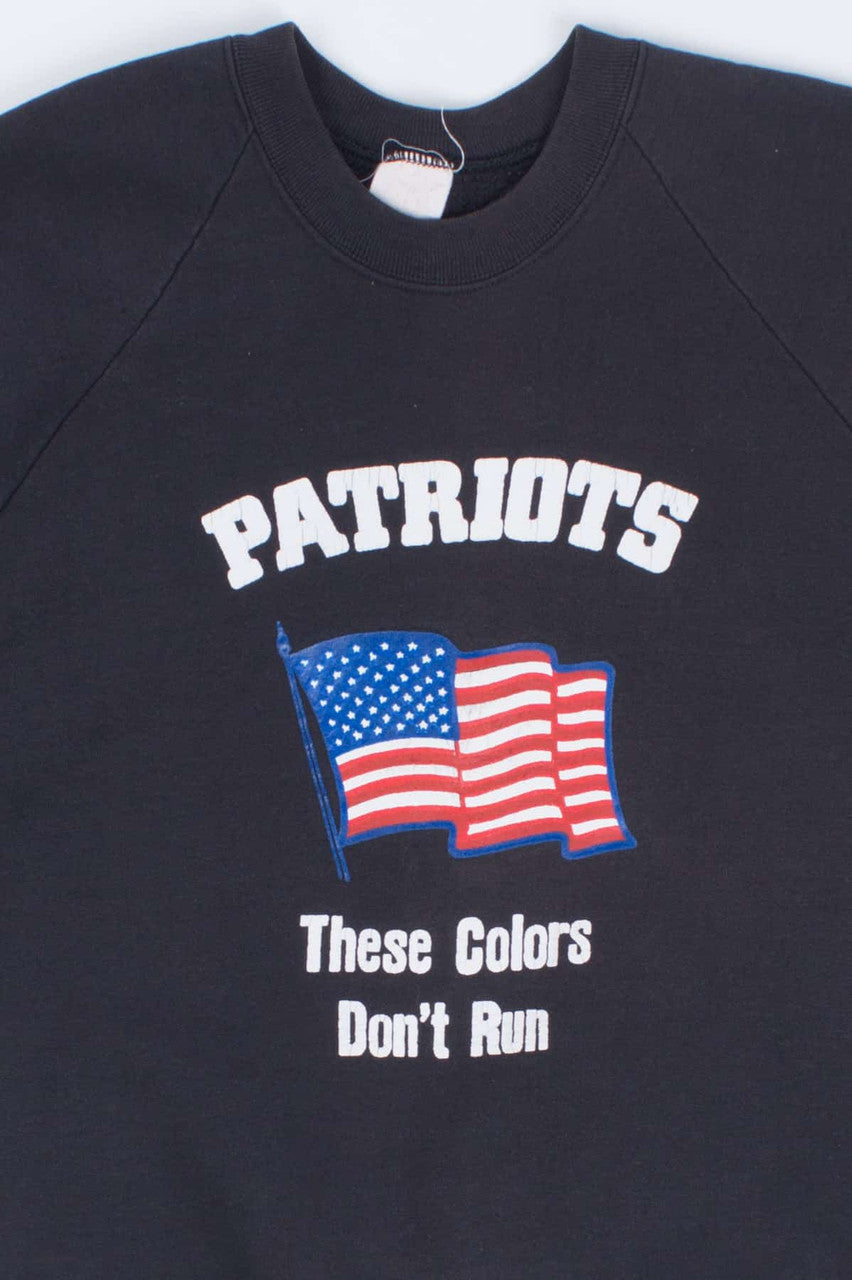 Vintage Patriots Crewneck Sweatshirt