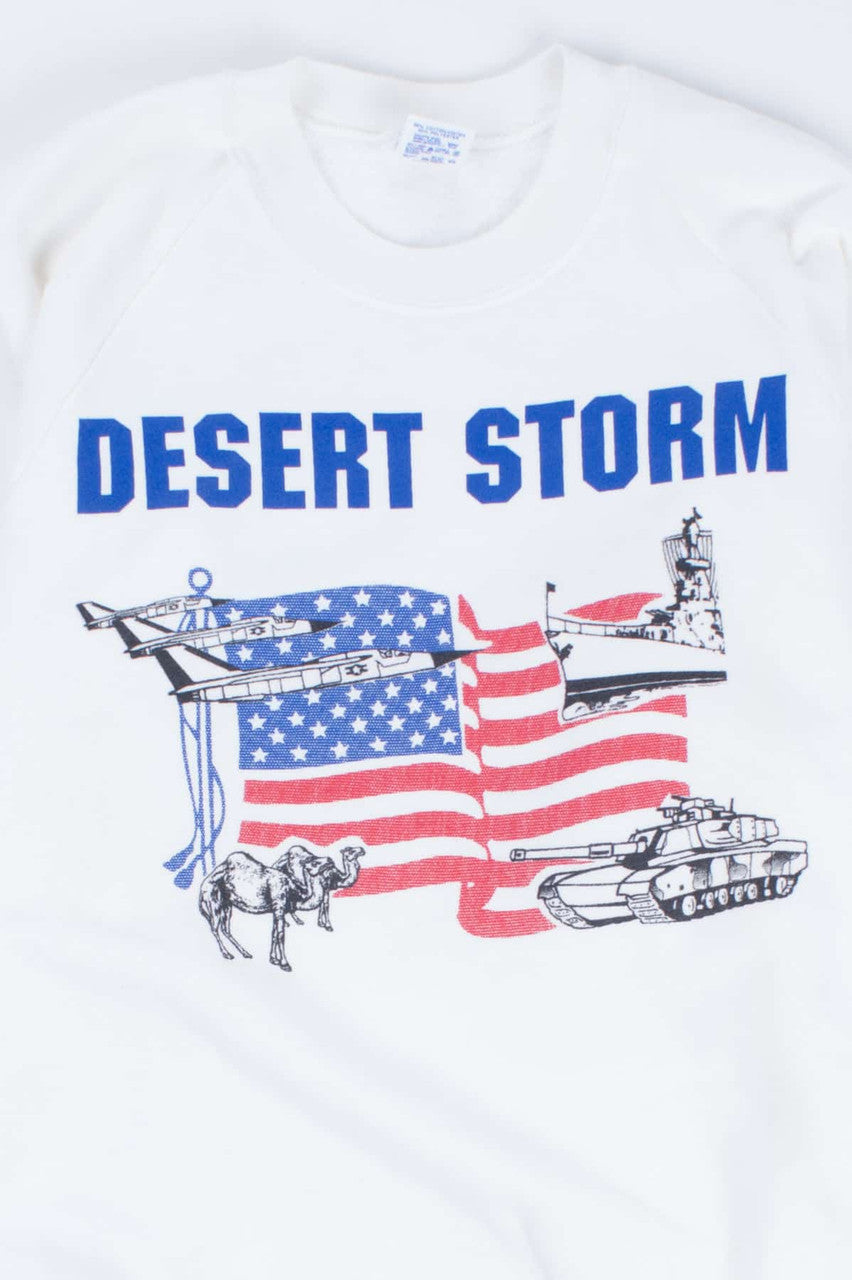 Desert Storm Vintage Crewneck Sweatshirt