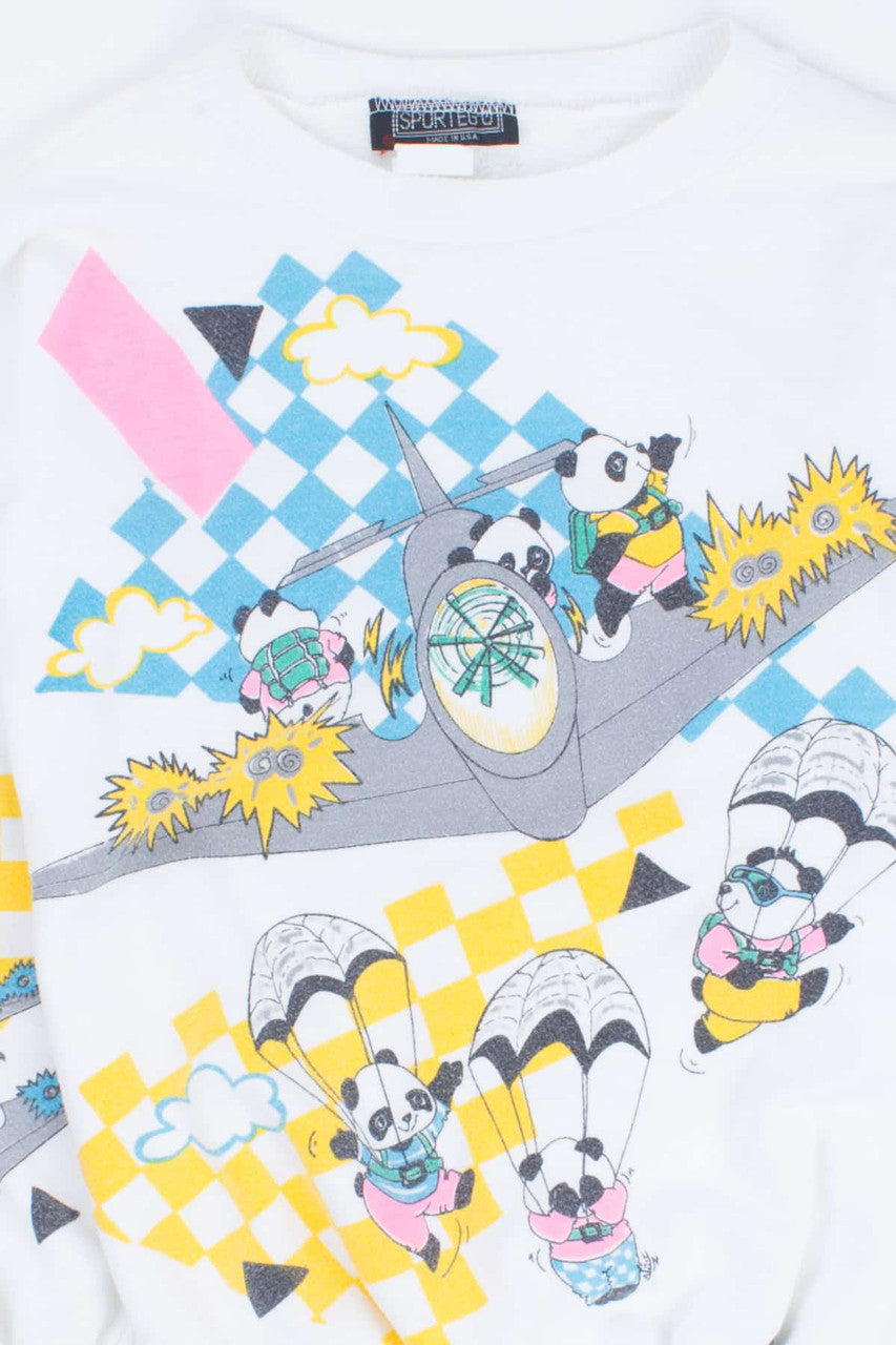 Adventure Pandas Vintage Sweatshirt