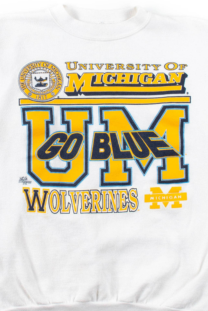 Michigan Wolverines Go Blue Sweatshirt