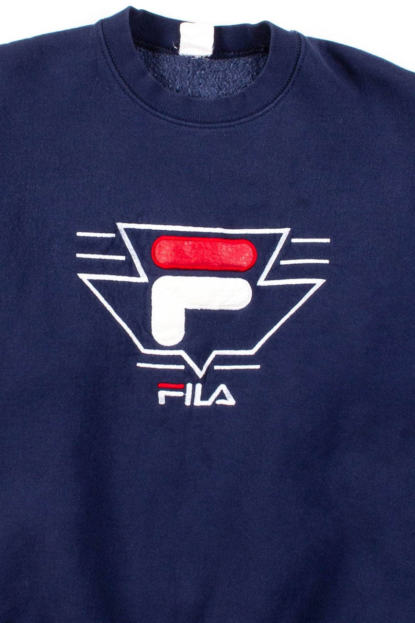 Navy Fila Sweatshirt