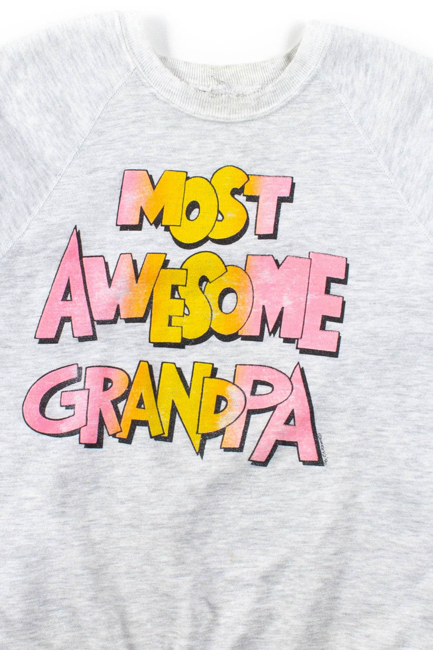 Most Awesome Grandpa Sweatshirt
