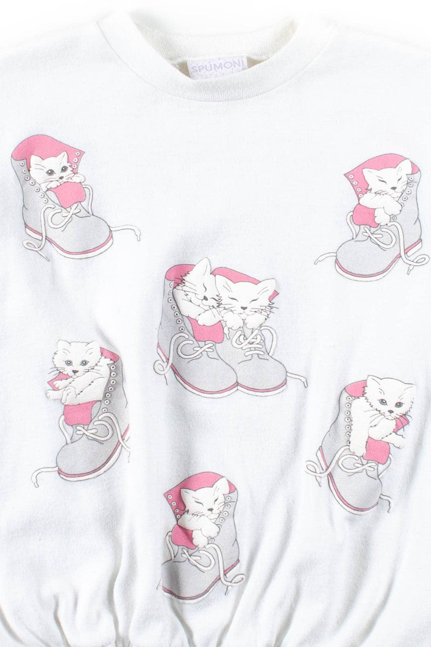 Kittens In Boots Sweatshirt