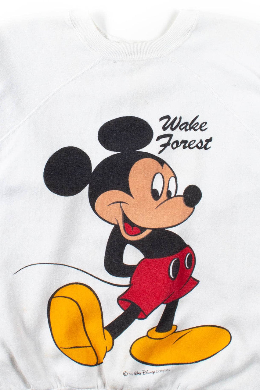 Wake Forest Mickey Mouse Sweatshirt