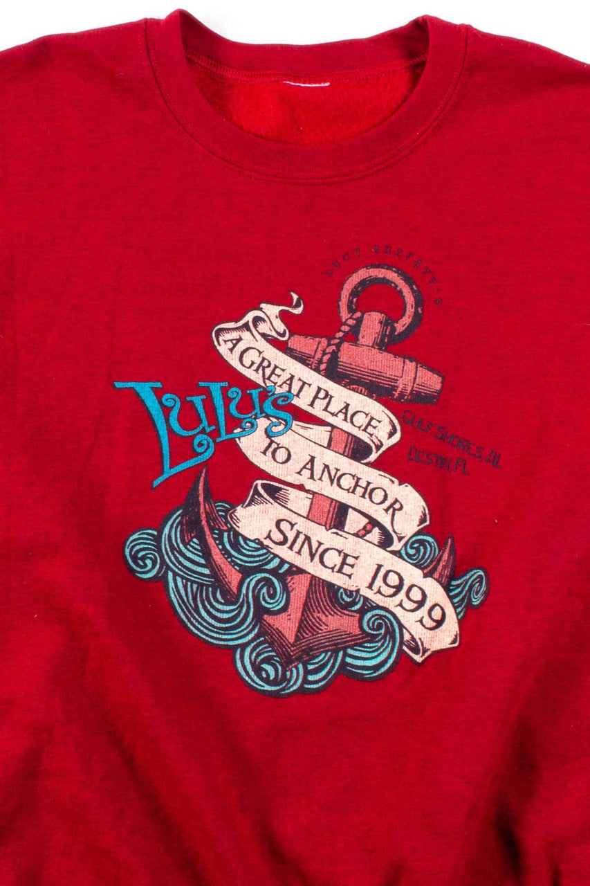 Lulu's A Great Place To Anchor Sweatshirt