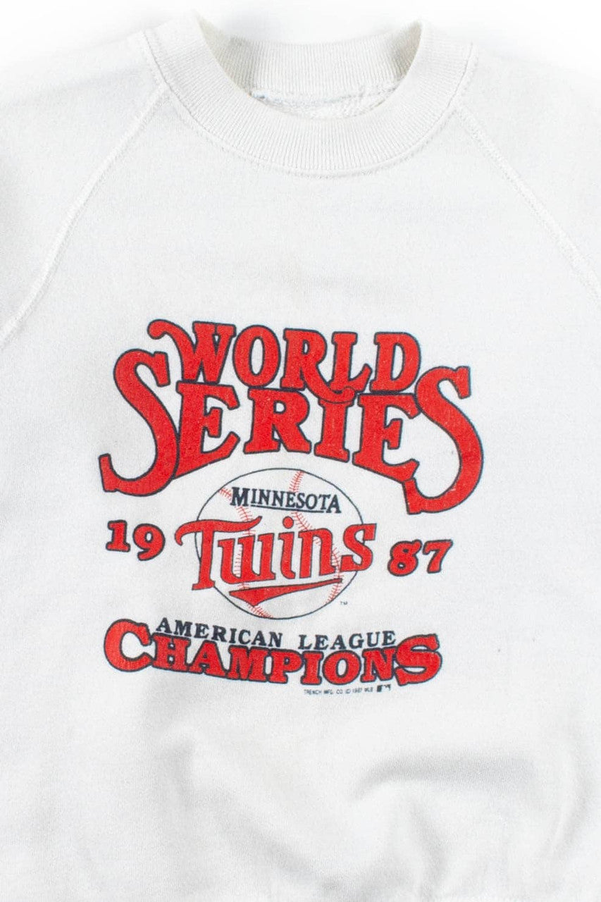Minnesota Twins 1987 World Series Kids Sweatshirt