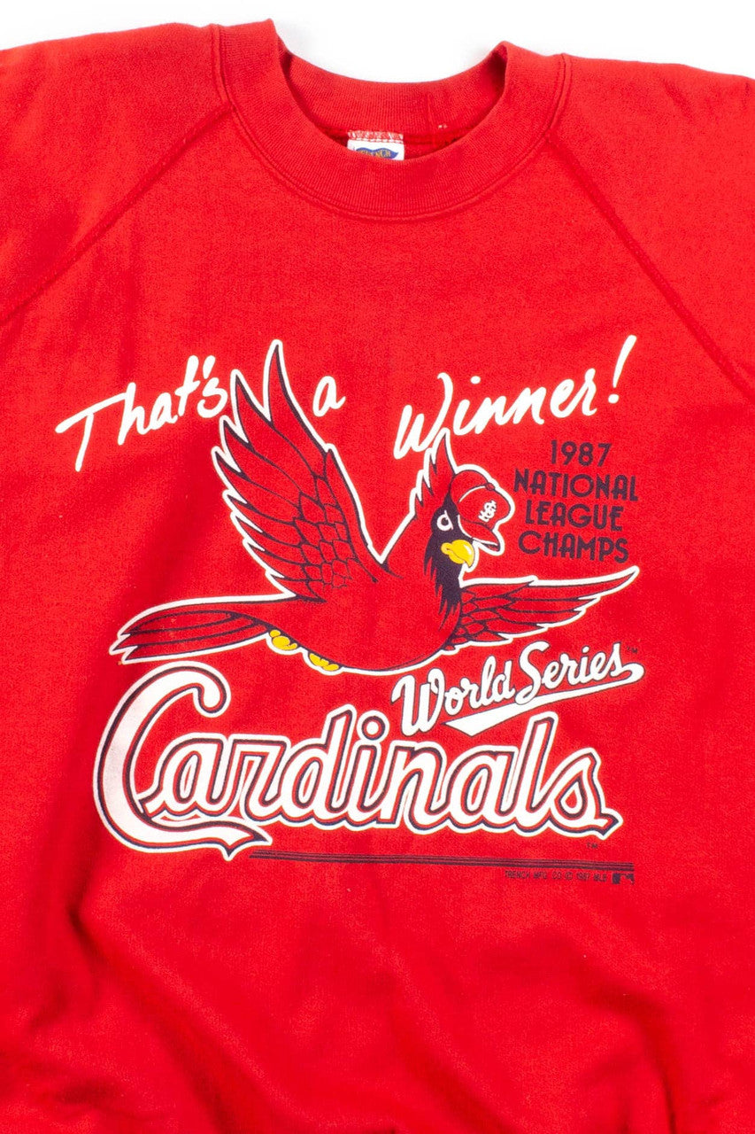 That's A Winner! 1987 Cardinals Sweatshirt