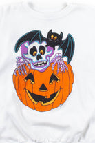 Bat & Skeleton Halloween Sweatshirt
