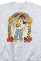 Grey Scarecrow Autumn Sweatshirt