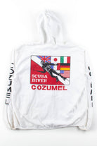 Cozumel Scuba Diver Lightweight Zip Hoodie