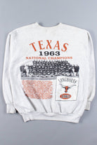 Texas Longhorns 1963 National Champions Sweatshirt