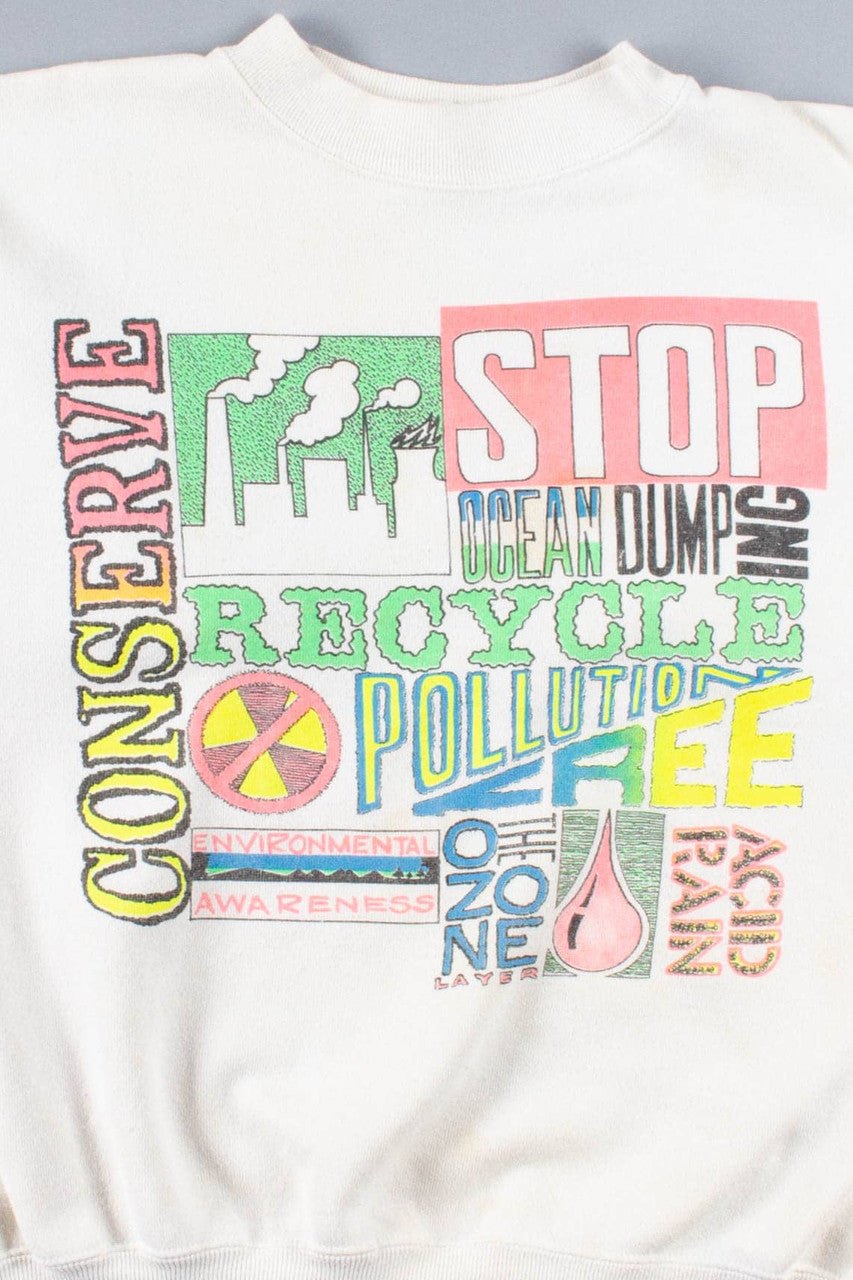 90s Environmentalism Sweatshirt