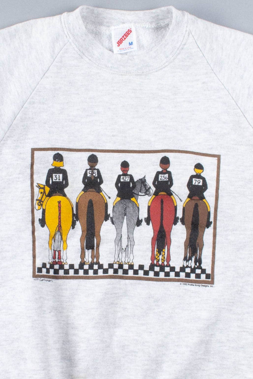 Horse Jockeys Sweatshirt