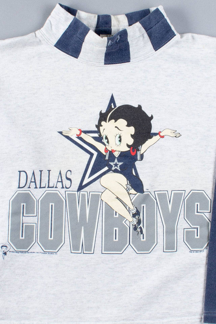 Betty Boop Dallas Cowboys Sweatshirt