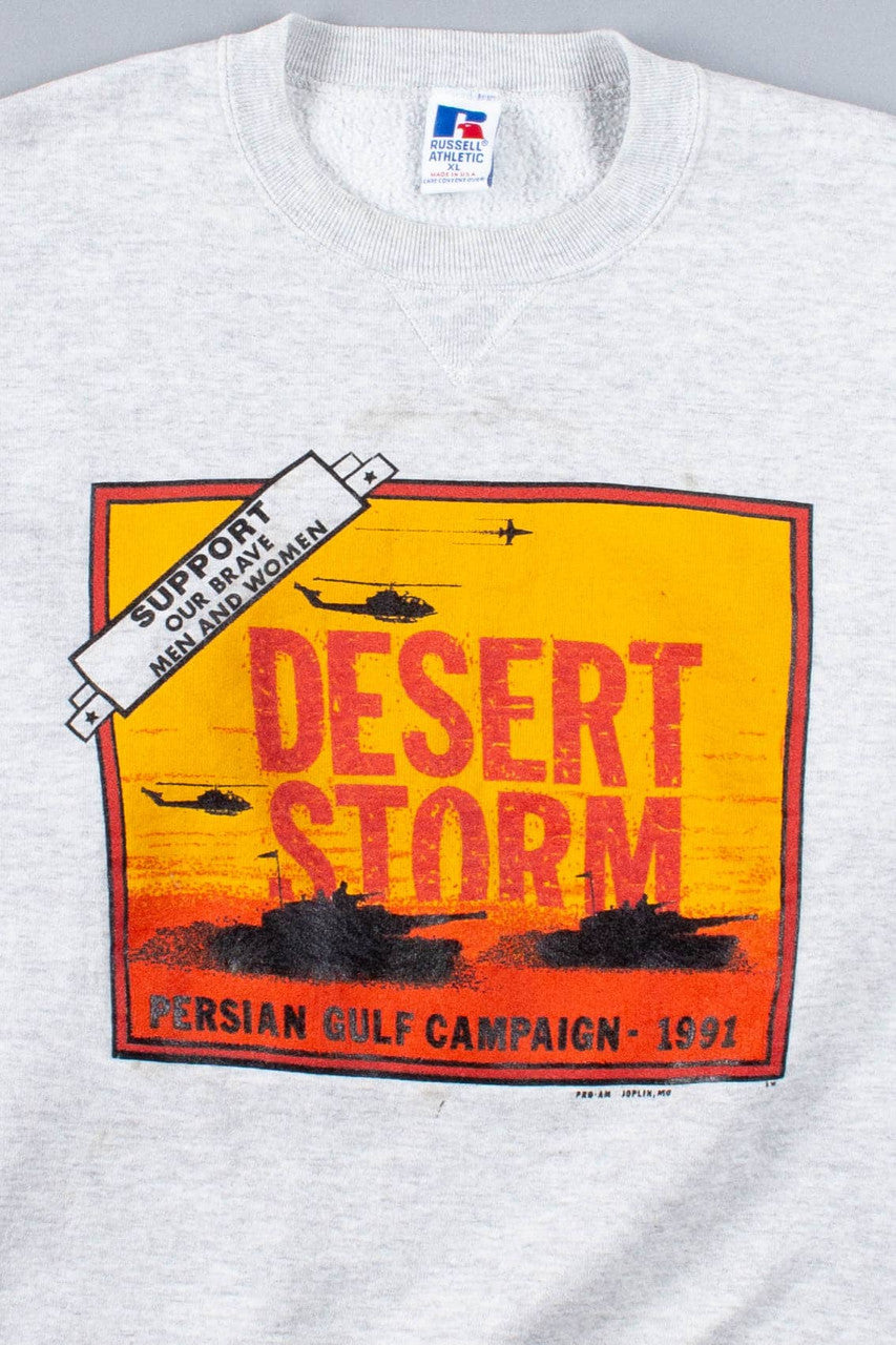 Desert Storm Persian Gulf Campaign Sweatshirt