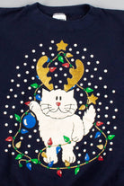 Christmas Cat Sweatshirt