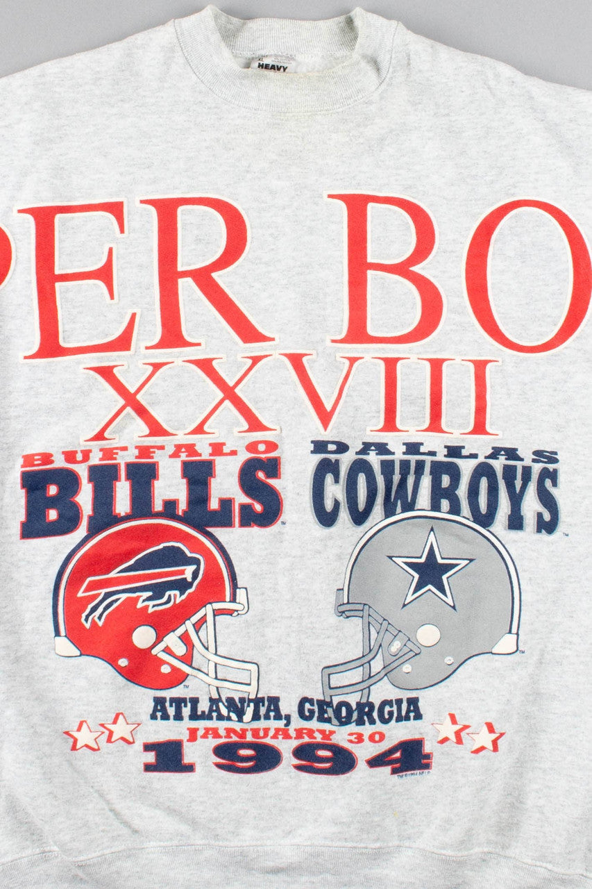 Super Bowl XXVIII Spellout Sweatshirt