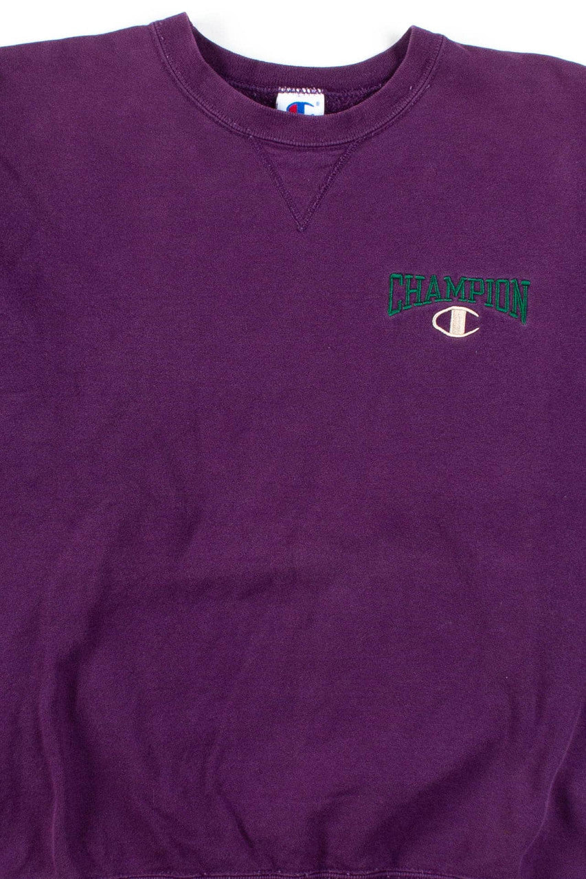 Purple Champion Sweatshirt 1