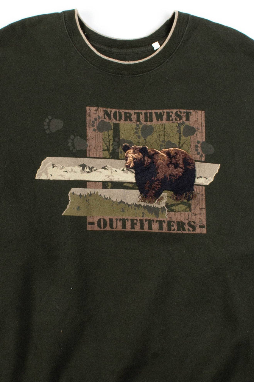 Northwest Outfitters Bear Sweatshirt