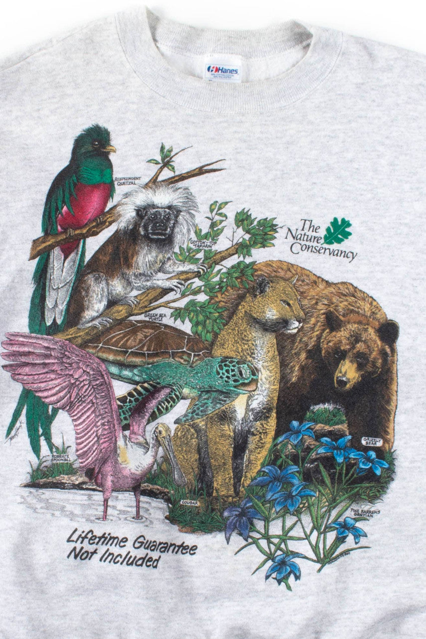 Nature Conservancy Lifetime Guarantee Sweatshirt