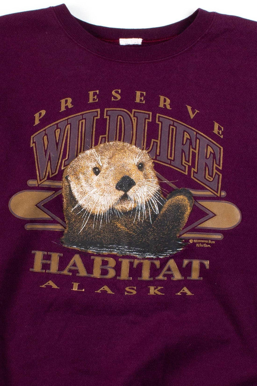 Preserve Wildlife Habitat Sweatshirt