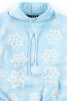 Baby Blue Snowflakes Sweatshirt