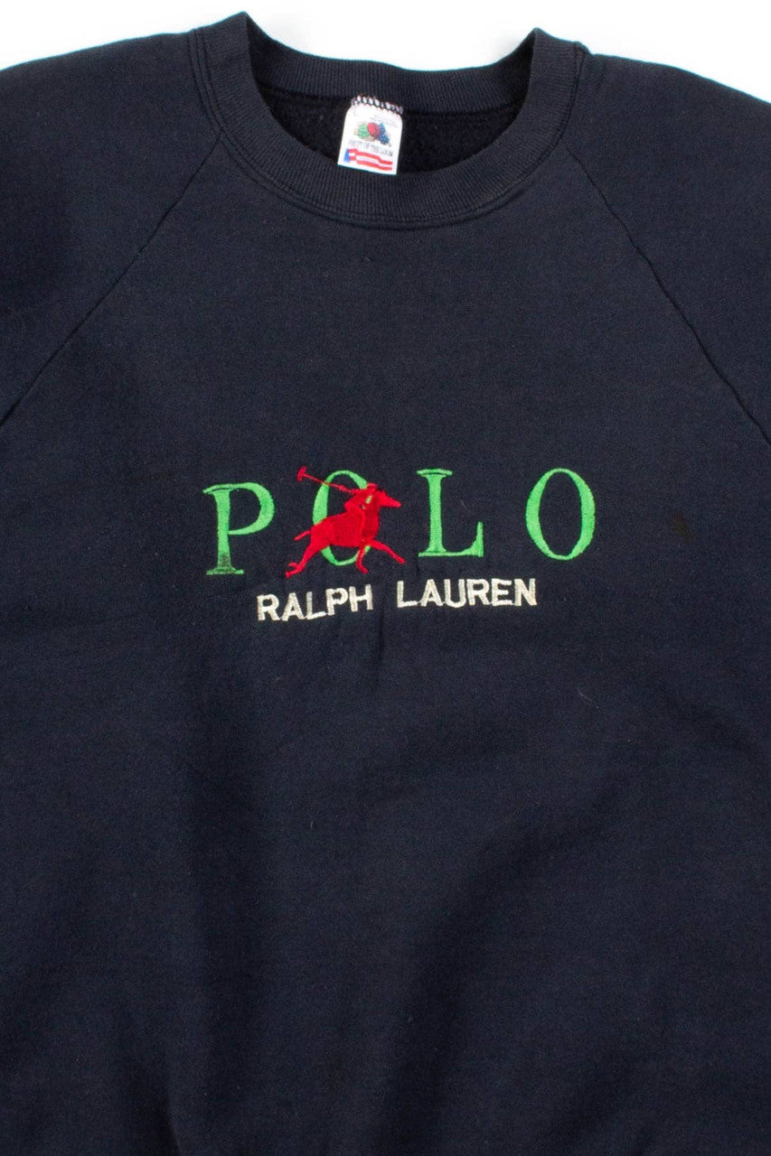 Bootleg Polo Sweatshirt