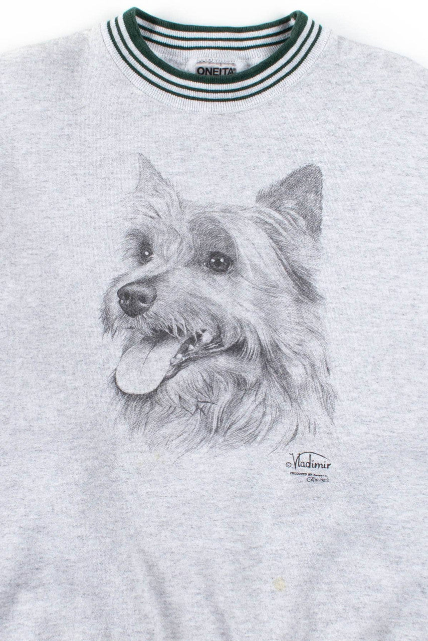 Dog Pencil Sketch Sweatshirt