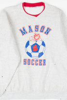 Vintage 1989 Mason Soccer State Champs Sweatshirt