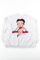 XXXXL Graphic Betty Boop Sweatshirt