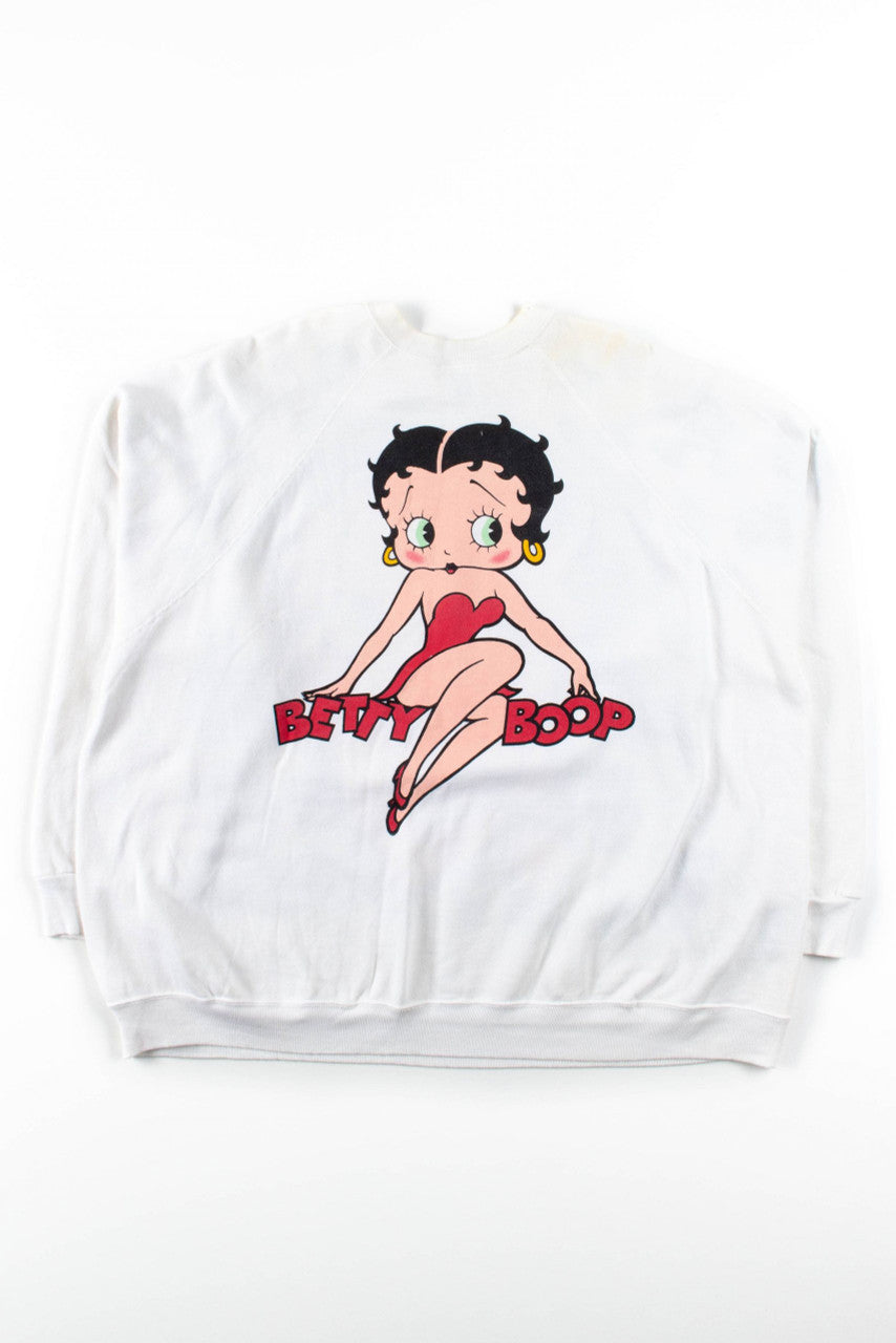 XXXXL Graphic Betty Boop Sweatshirt