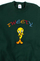Tweety Embroidered Sweatshirt