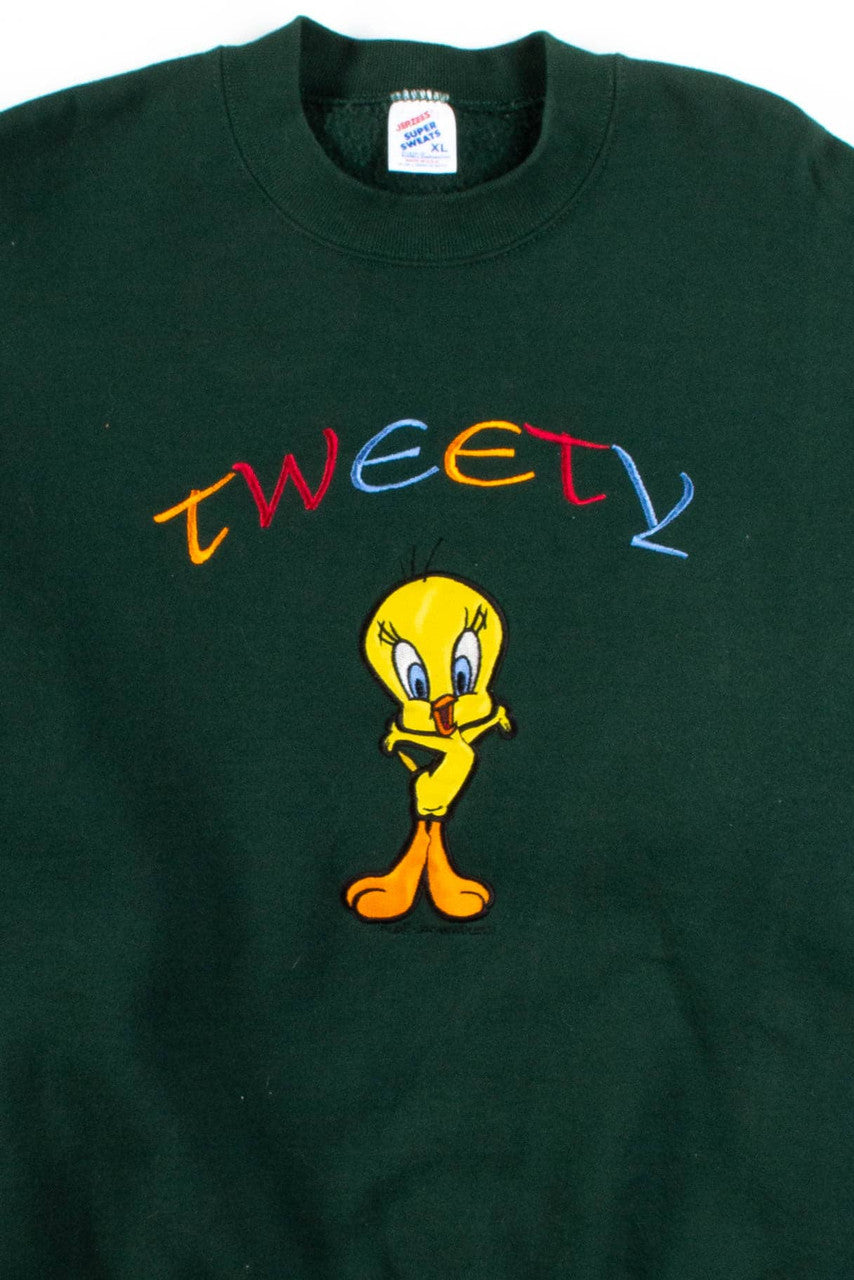 Tweety Embroidered Sweatshirt
