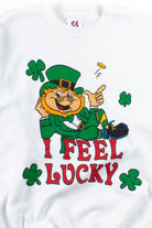 I Feel Lucky Leprechaun Sweatshirt