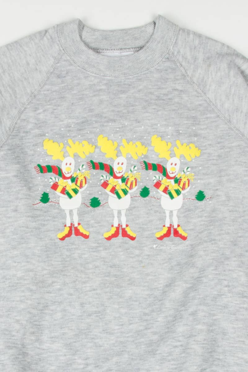 Three Reindeer Sweatshirt 1