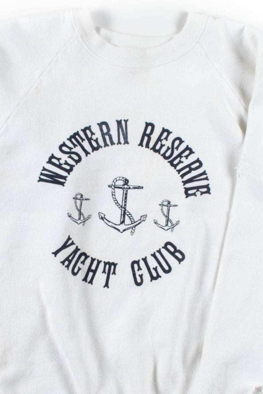 Western Reserve Yacht Club Distressed Sweatshirt