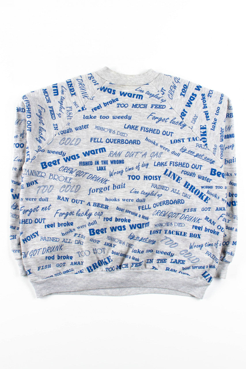 Lake Okoboji Fishing Sweatshirt