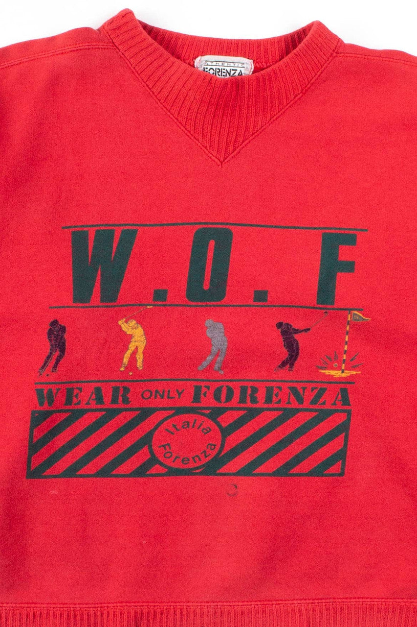 Wear Only Forenza Cropped Sweatshirt