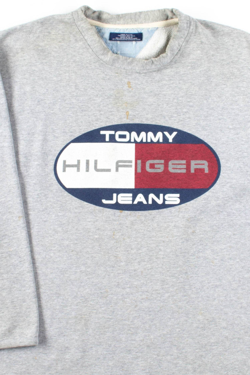 Grey Tommy Hilfiger Sweatshirt