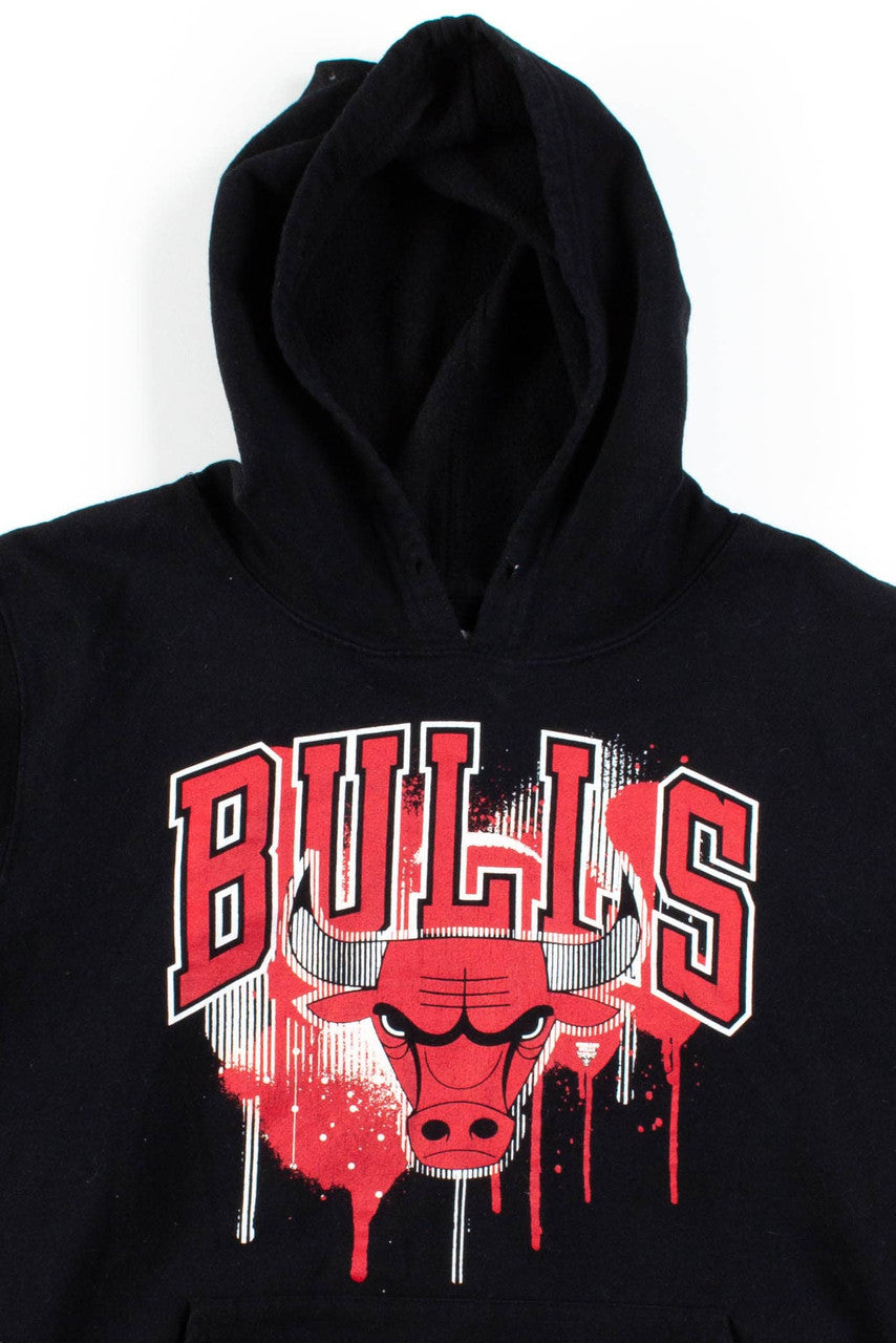 Chicago Bulls Paint Splatter Hoodie