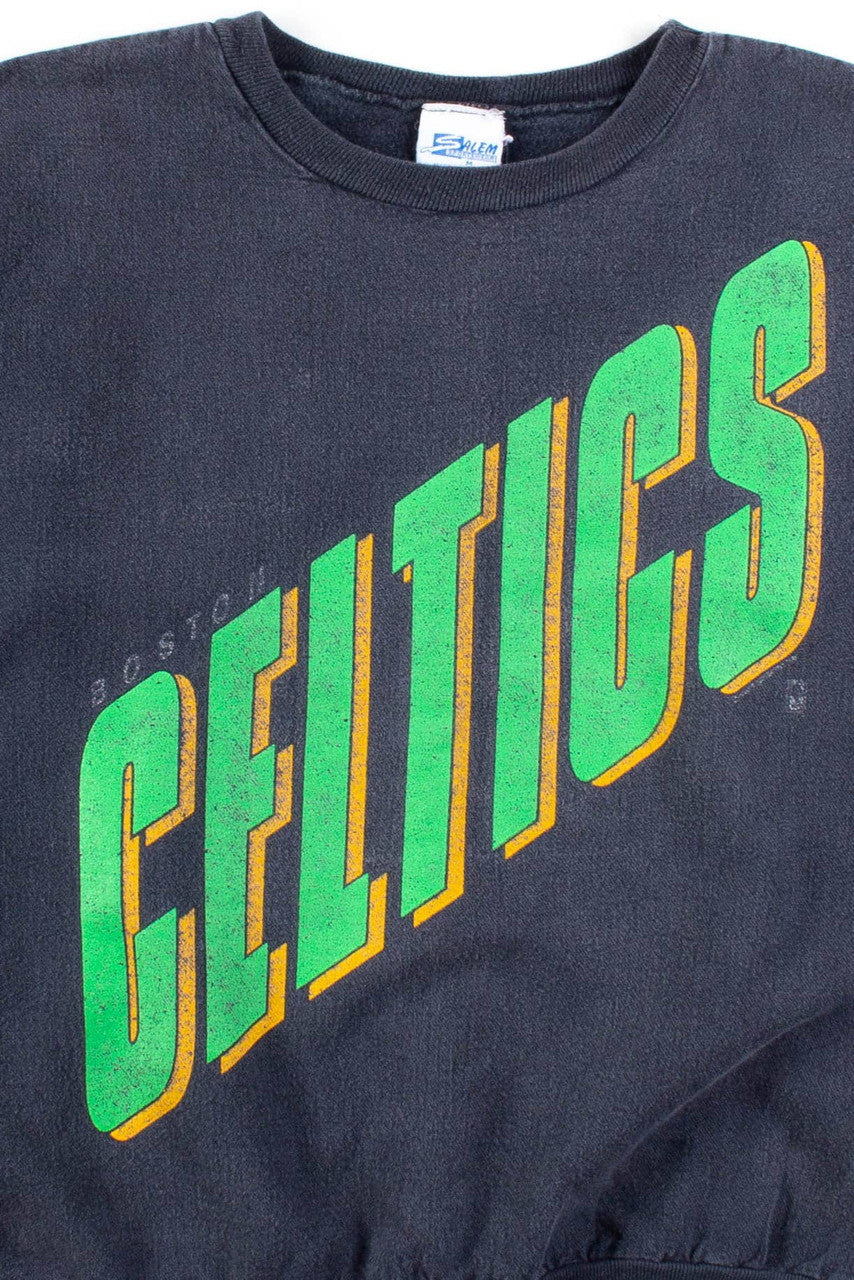 Boston Celtics Block Letter Sweatshirt