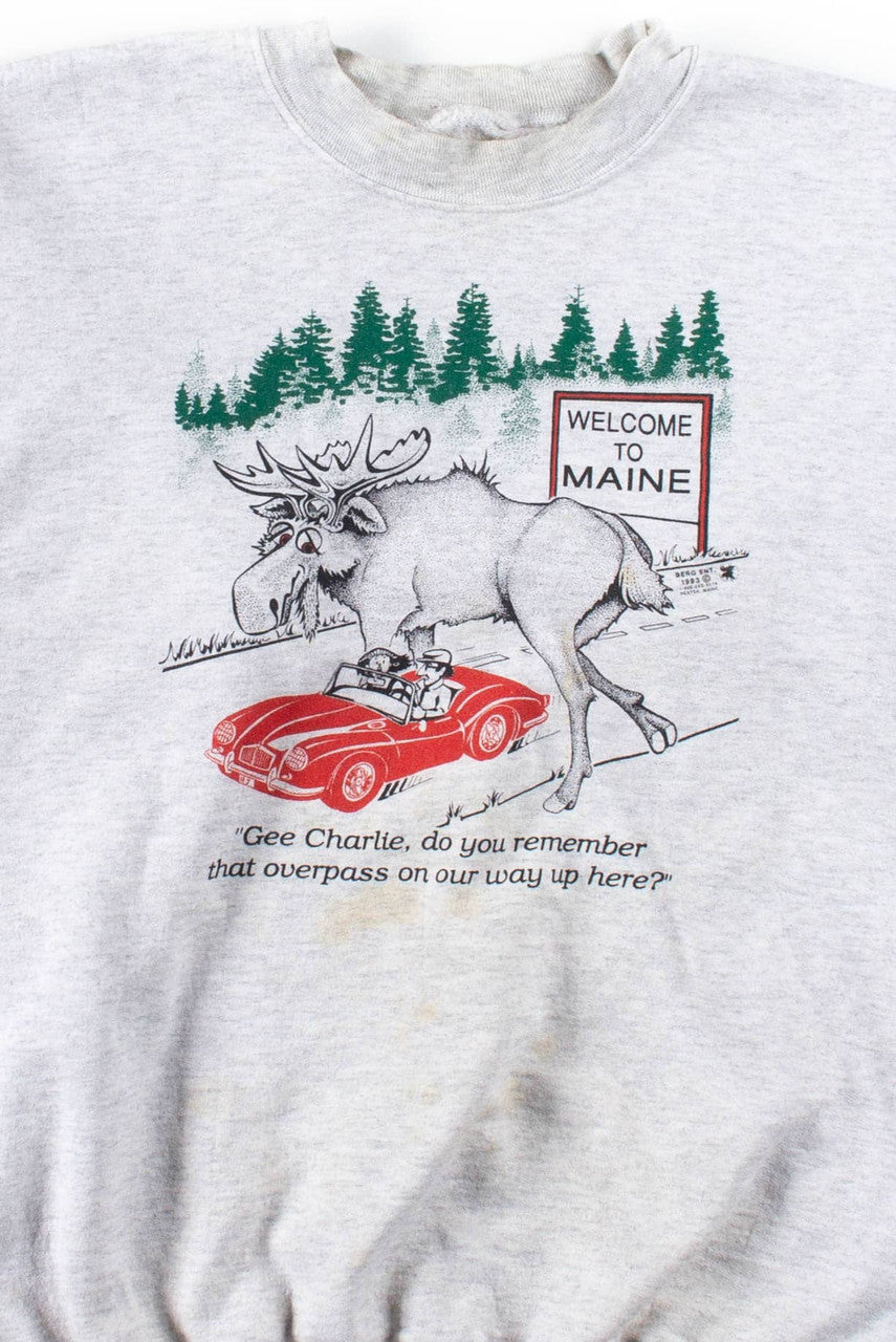Welcome To Maine Sweatshirt