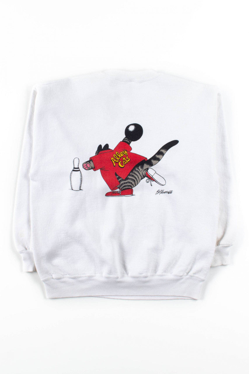 Alley Cat Bowling Sweatshirt