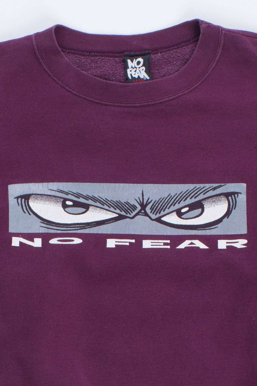 90s No Fear Crewneck Sweatshirt